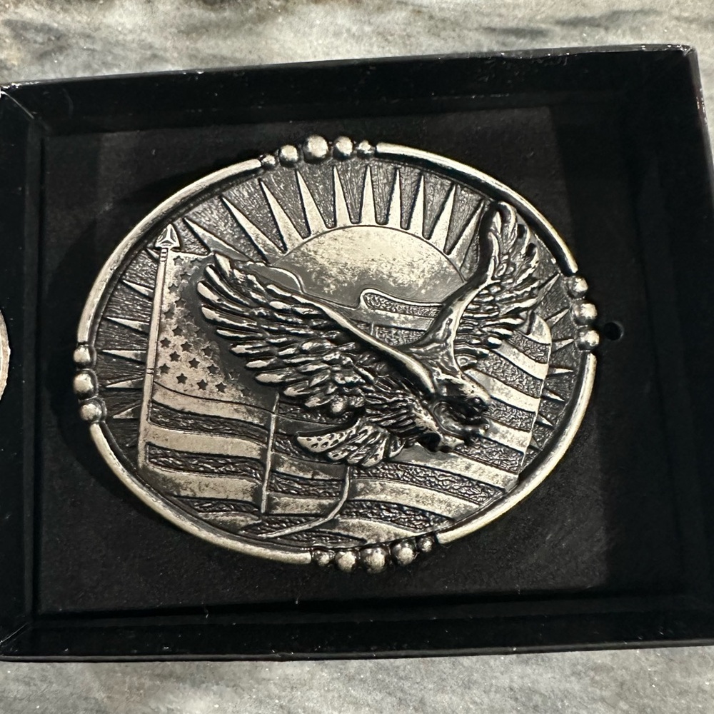 CODY JAMES® MEN'S PATRIOTIC EAGLE BUCKLE 🇺🇸🦅